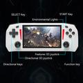 G33 4.3" Handheld Game Console with 20 Emulator Support - White