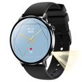G34 1.32" AMOLED Smart Watch with Bluetooth Calls, Health Monitoring & Fitness Tracking – Black