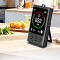GC300 Mini 4-in-1 Carbon Monoxide Detector - CO/Combustible Gas/Temperature/Humidity Monitor
