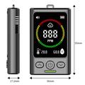 GC300 Mini 4-in-1 Carbon Monoxide Detector - CO/Combustible Gas/Temperature/Humidity Monitor