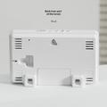 GH9007 LED Digital Alarm Clock with Humidity Display - Black