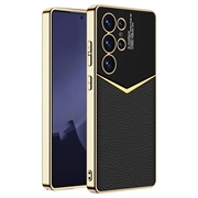 Samsung Galaxy S25 Ultra GKK Electroplated Hybrid Case - Black