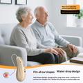 GM-362 RIC Rechargeable Hearing Aid for Elderly - Beige / Black