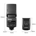 GODOX TT560 II 433MHz Camera Flash for Canon, Nikon, Sony - Black