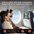 GT36 Bluetooth 6.0 Airplane Audio Transmitter - Dual 3.5mm Plug - Support 2 Headphones