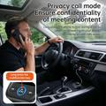 GT83 Bluetooth 6.0 Audio Transmitter/Receiver for Car, Airplane, TV - USB-C/3.5mm - Black