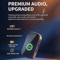 GT91 2-in-1 Audio Transmitter/Receiver - 3.5mm Jack, Bluetooth 6.0