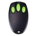 Garage Door Opener Remote Control - 3 Buttons, 100m Range, Compatible with MR & MT Motors - Green