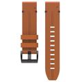 Garmin Fenix 6/5/5 Plus Genuine Leather Strap - Brown