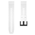 Garmin Fenix 7X/6X GPS/6X Pro Soft Silicone Strap - White