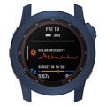 Garmin Fenix 7X/7X Solar Electroplated TPU Case - Midnight Blue