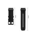 Garmin Fenix Tech-Protect Nylon Classic Strap - 51mm - Black