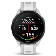 Garmin Forerunner 165 Music Smartwatch - 43mm - White