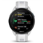 Garmin Forerunner 165 Music Smartwatch - 43mm - White