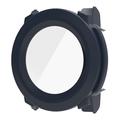 Garmin Instinct 3 Plastic Case with Screen Protector - 50mm - Blue