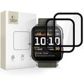Garmin Venu X1 Tech-Protect Glass Flex+ Hybrid Screen Protector - 2 Pcs. - Black Edge