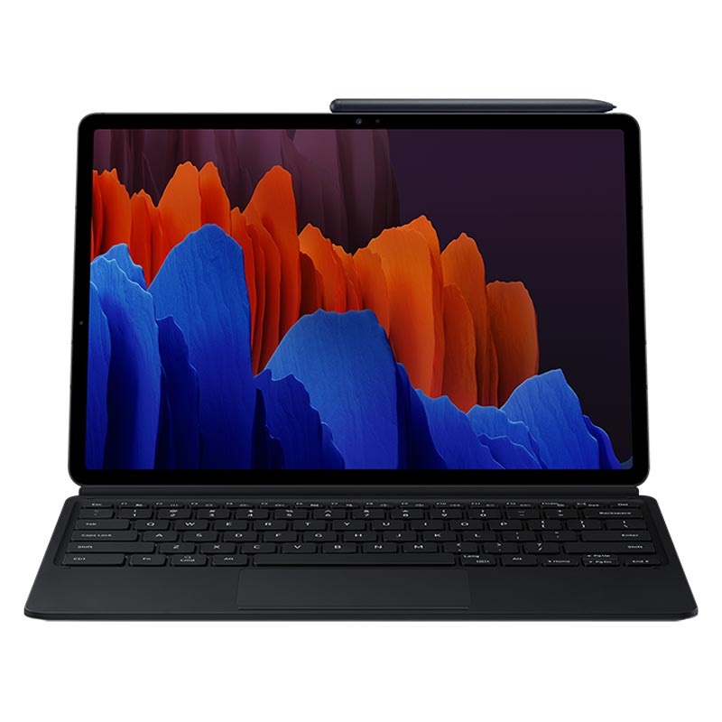 Samsung Galaxy Tab S7+ Book Cover Keyboard EFDT970UBEGEU Black