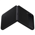Samsung Galaxy Z Flip3 5G Leather Cover EF-VF711LBEGWW - Black
