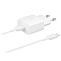 Samsung Fast Travel Charger & USB-C Cable EP-T1510XWEGEU - 15W
