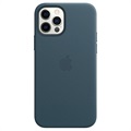 iPhone 12/12 Pro Apple Leather Case with MagSafe MHKE3ZM/A - Baltic Blue