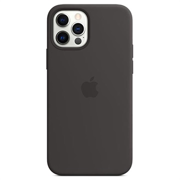 iPhone 12/12 Pro Apple Silicone Case with MagSafe MHL73ZM/A - Black