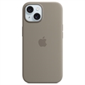 iPhone 15 Apple Silicone Case with MagSafe MT0Q3ZM/A - Clay