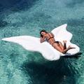 Giant Angel Wings Inflatable Pool Float / Swimming Lounger - White