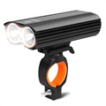 Giyo LR-Y2 Water Resistant Bike Front Light - 2x T6 LED - 1600Lm