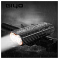 Giyo LR-Y2 Water Resistant Bike Front Light - 2x T6 LED - 1600Lm