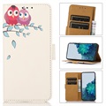 Glam Series Motorola Edge X30 Wallet Case - Owls