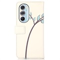 Glam Series Motorola Edge X30 Wallet Case - Owls