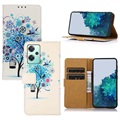 Glam Series OnePlus Nord CE 2 Lite 5G Wallet Case - Flowering Tree / Blue