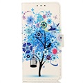 Glam Series OnePlus Nord CE 2 Lite 5G Wallet Case - Flowering Tree / Blue