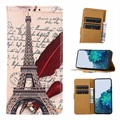 Glam Series Sony Xperia 1 IV Wallet Case - Eiffel Tower