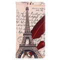 Glam Series Sony Xperia 1 IV Wallet Case - Eiffel Tower