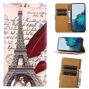 Glam Series Sony Xperia 10 IV Wallet Case - Eiffel Tower