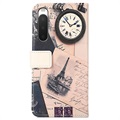Glam Series Sony Xperia 10 IV Wallet Case - Eiffel Tower