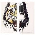Glam Series Sony Xperia 10 IV Wallet Case - Tiger