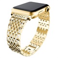 Apple Watch Series 7/SE/6/5/4/3/2/1 Glam Strap - 45mm/44mm/42mm - Gold