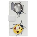 Glam Series Samsung Galaxy A50 Wallet Case - Ladybugs
