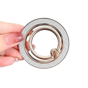 Glitter MagSafe Fidget Ring Stand - Silver