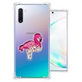 Glittering Shockproof Samsung Galaxy Note10 TPU Case - Flamingo