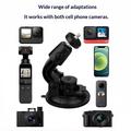 GoPro/Action Camera Suction Cup Mount with 360 Adjustment for Car, Boat