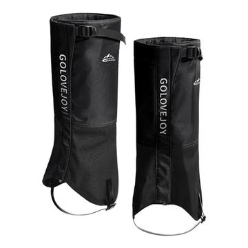 Golovejoy HX39 Waterproof Leg Gaiters - Plush Lining for Hiking, Climbing, and Skiing - M