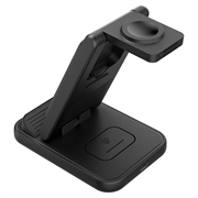 Goobay 3-in-1 Wireless Charger 15W - Black