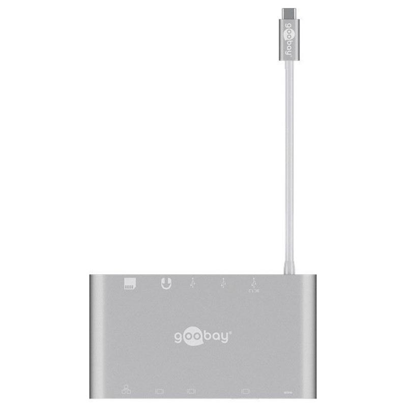 Goobay Allin1 USBC Multiport Adapter HDMI, MiniDP, 3 x USB 3.0
