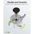 Goobay Basic Projector Ceiling Holder - Silver