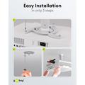 Goobay Basic Projector Ceiling Holder - Silver