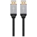 Goobay DisplayPort to DisplayPort Cable - 2m - Grey