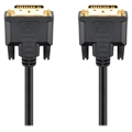 Goobay Dual Link DVI-I Cable - 3m - Gold Plated